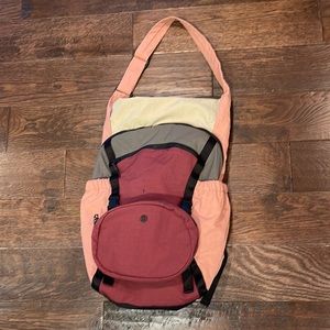 Lululemon backpack with removable cross body bag